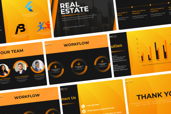 11 Pages Presentation Templates: Elevate Your Brand Identity