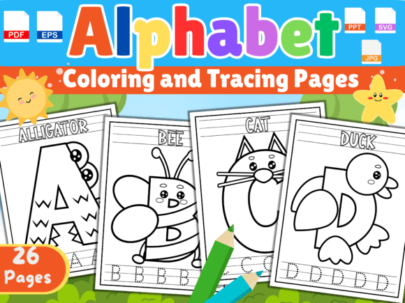 Alphabet Coloring Pages for Kids: A Creative Learning Tool