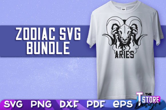Aries SVG: Zodiac Astrology Design for Cricut