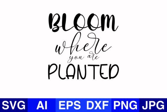 Bloom Where You Are Planted: A Creative Font for Authentic Design