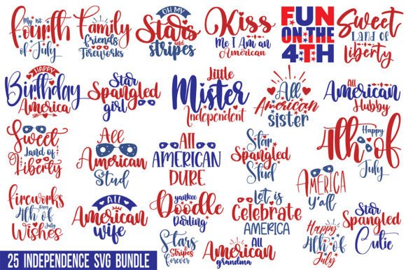 Celebrate with Style: Your Go-To Independence Day SVG Bundle