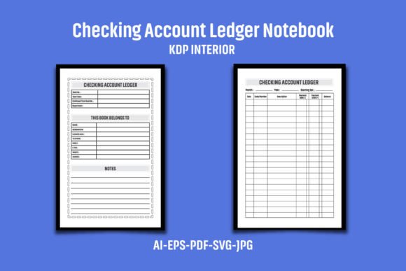 Checking Account Ledger Notebook KDP: Your Shortcut to Publishing