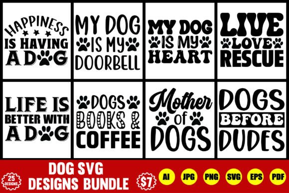 Dog SVG Designs Bundle: Your Go-To Creative Toolkit