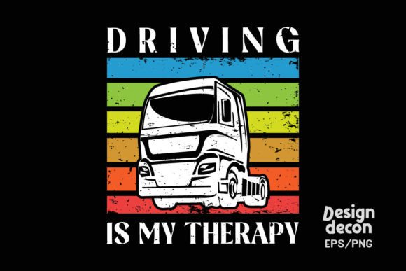 Driving is My Therapy T-shirt Vintage: More Than Just a Design