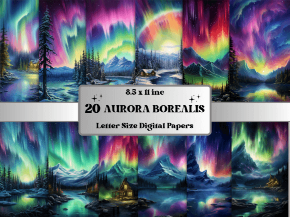 Enchanted Aurora Borealis Digital Paper: A Guide for Creators