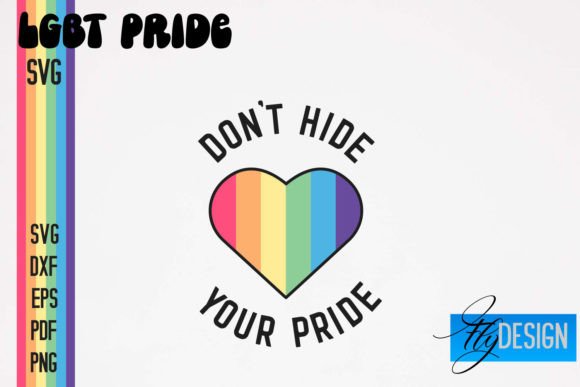 LGBT Pride SVG Design | Stay Proud SVG
