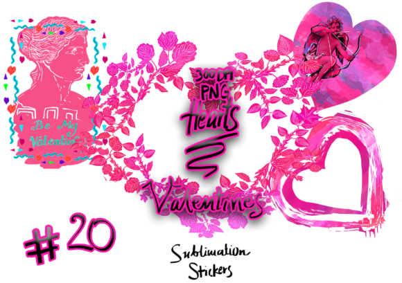 Over 20 New Elements Heart Stickers PNG: A Designer's Valentine Toolkit