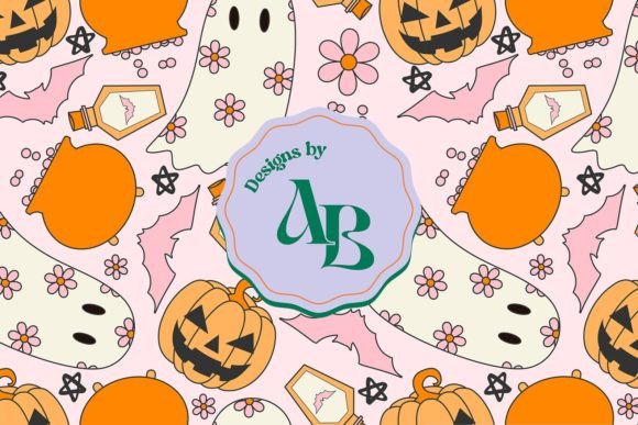 Spooky-Cute Style: Unlocking the Girly Halloween Seamless Pattern