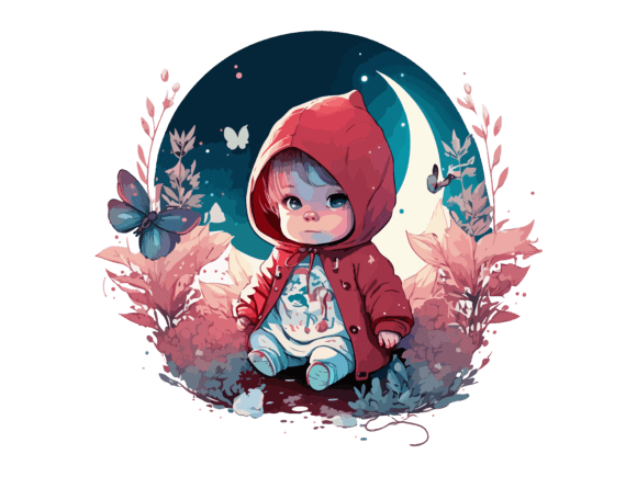 Whimsical Charm: Using Cute Fairy Sublimation Retro Watercolor Designs